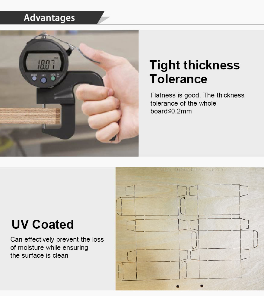 Flat Die Board Plywood Advantages