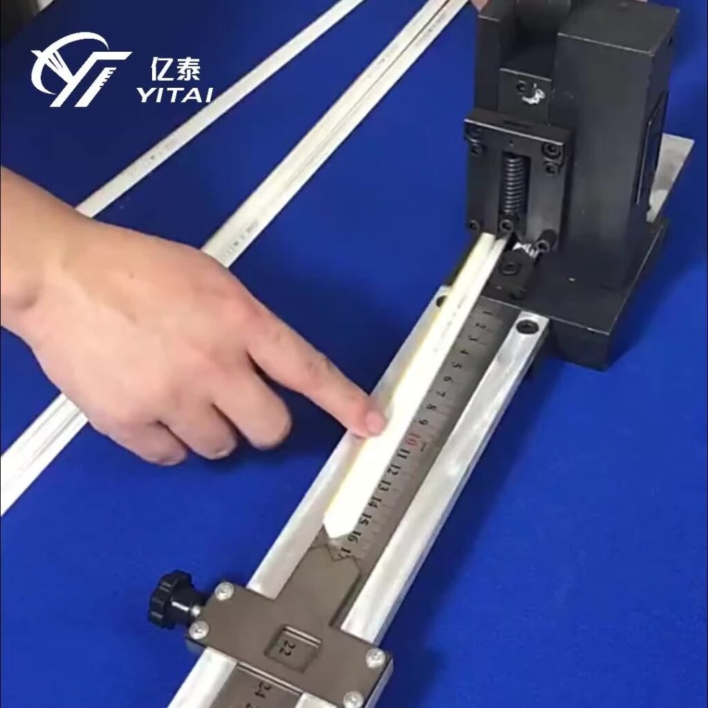 manual creasing matrix cutter