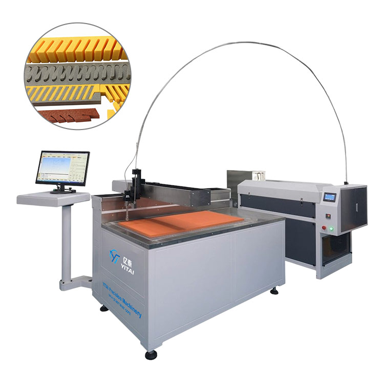 W5010 high-precision sponge rubber water jet cutting machine