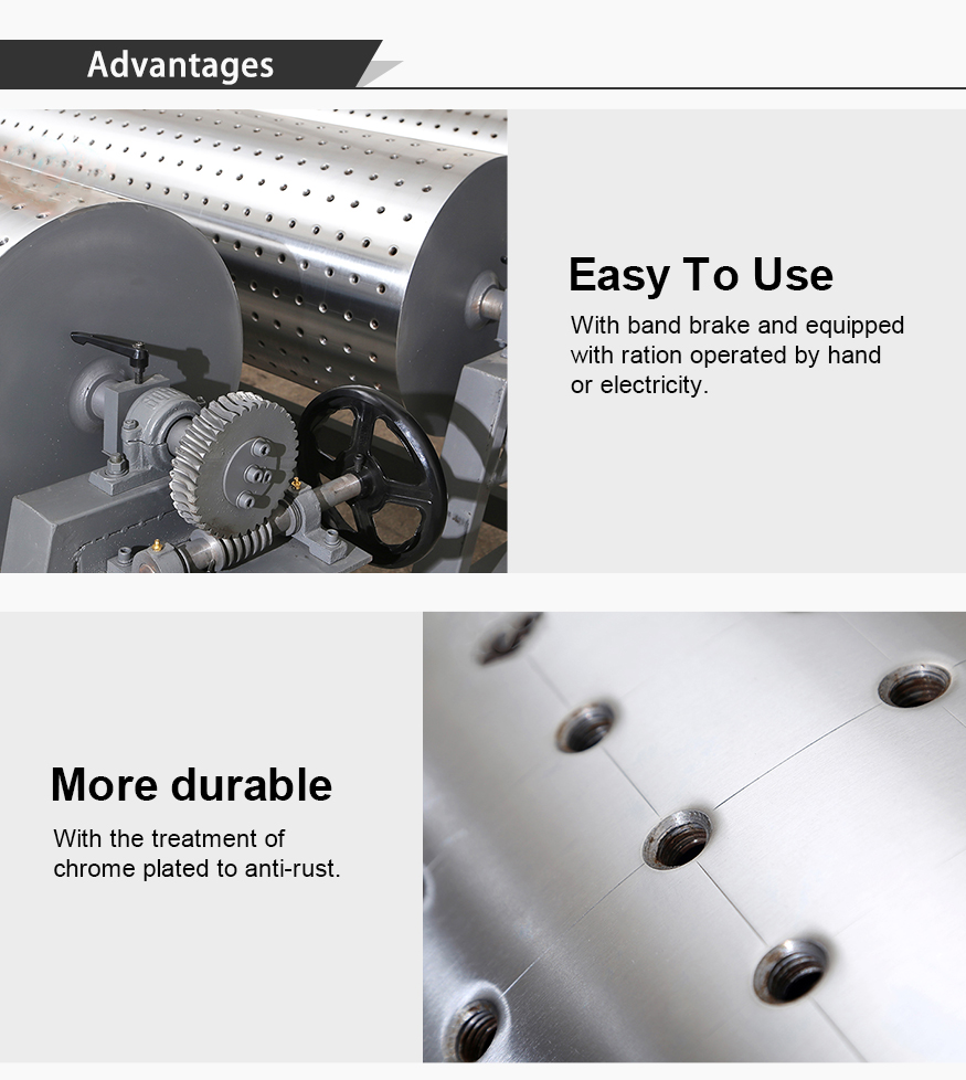 High precision cylinder drum