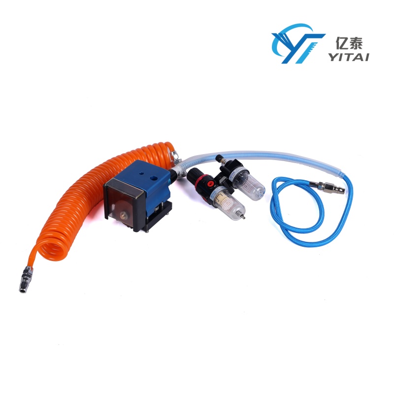 Tool used to grind small notches (nicks) into steel rule cutting blades