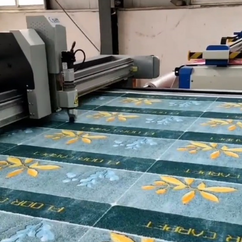 Nylon carpet digital cutting
