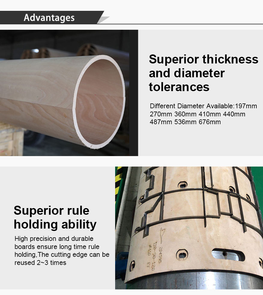 Rotary Die board Steel rule fitting