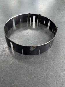 flat steel rule laser welding