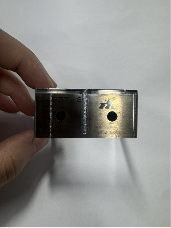 steel rule laser welding detail