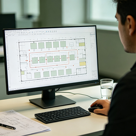 factory layout design