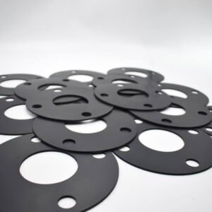 Rubber gasket cutting production